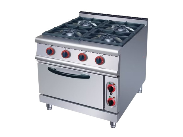 LM Premium 4 Burner Electric Cooker with Oven