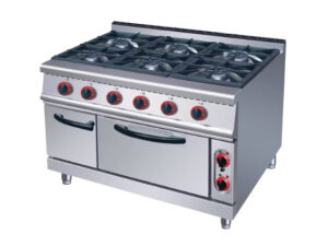 LM Premium 6 Burner Electric Cooker with Oven