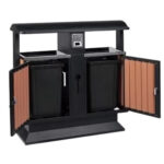 LM Dual Outdoor Trash Bin