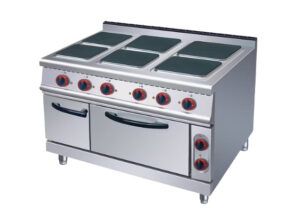 LM Electric 6 Plate Cooker with Oven