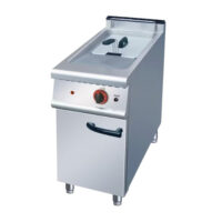 LM Electric Single Fryer with Cabinet