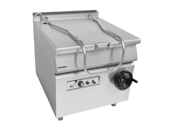 LM Commercial Gas Tilting Skillet Pan